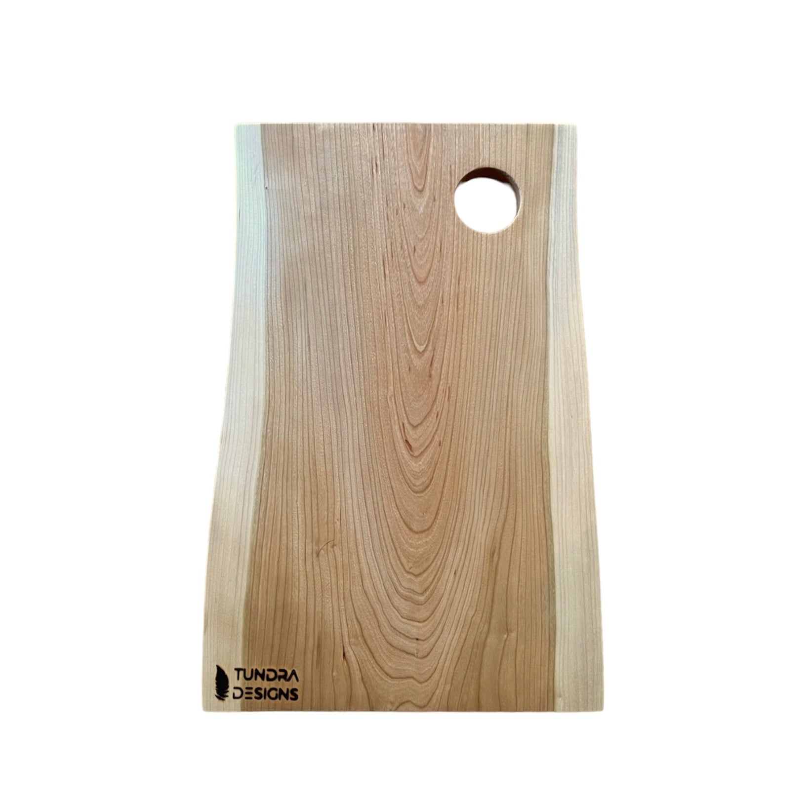Cherry Live Edge Serving Board