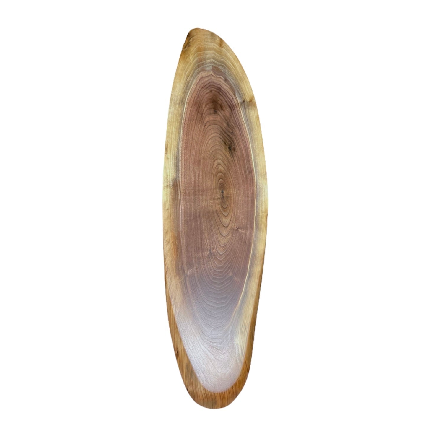 Large Oval Black Walnut Charcuterie Board