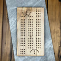 Spalted Maple Mini Cribbage Board