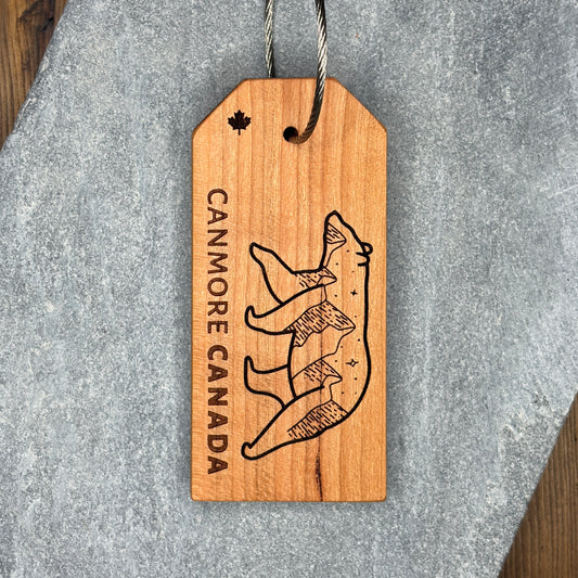 Bear Luggage Tag – Canmore