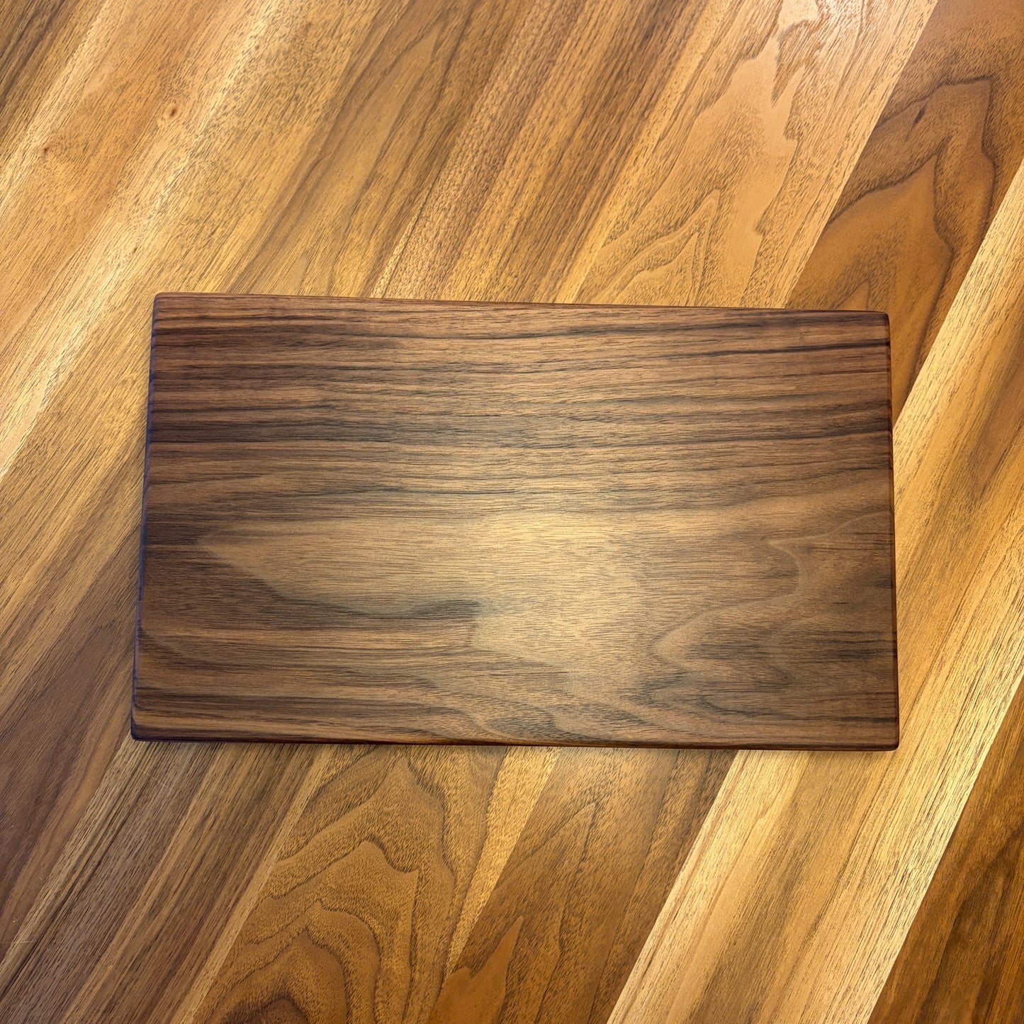 Solid Black Walnut Cutting Board – Single Piece Hardwood Board