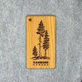 Three Hemlock Trees Magnet – Canmore