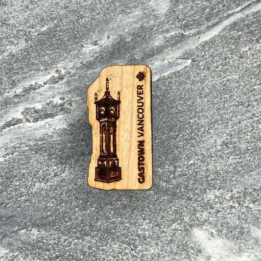 Gastown Steam Clock Pin