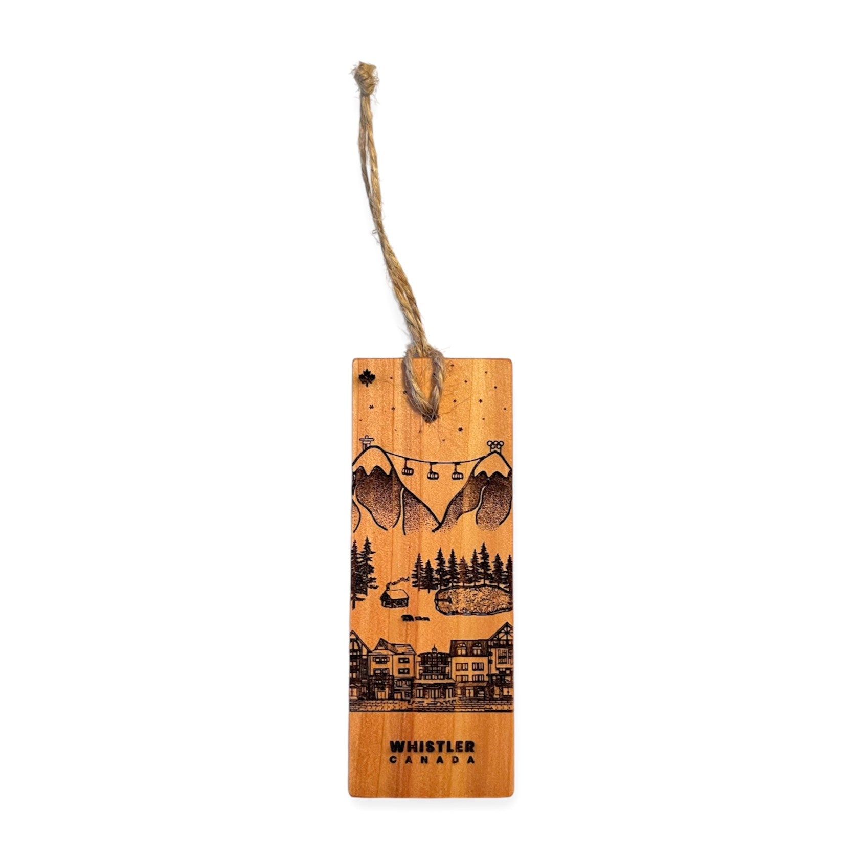 Whistler Village Ornament