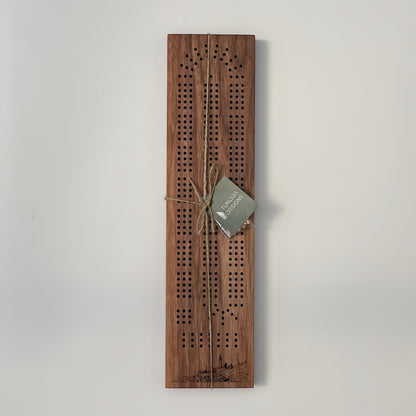 Walnut Cribbage Board (Lighthouse Park)