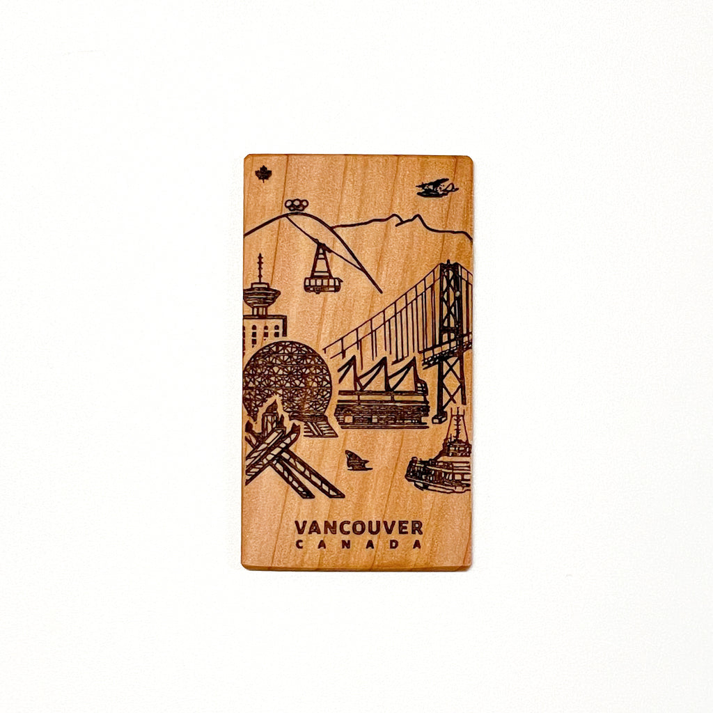 Vancouver Landmarks Magnet