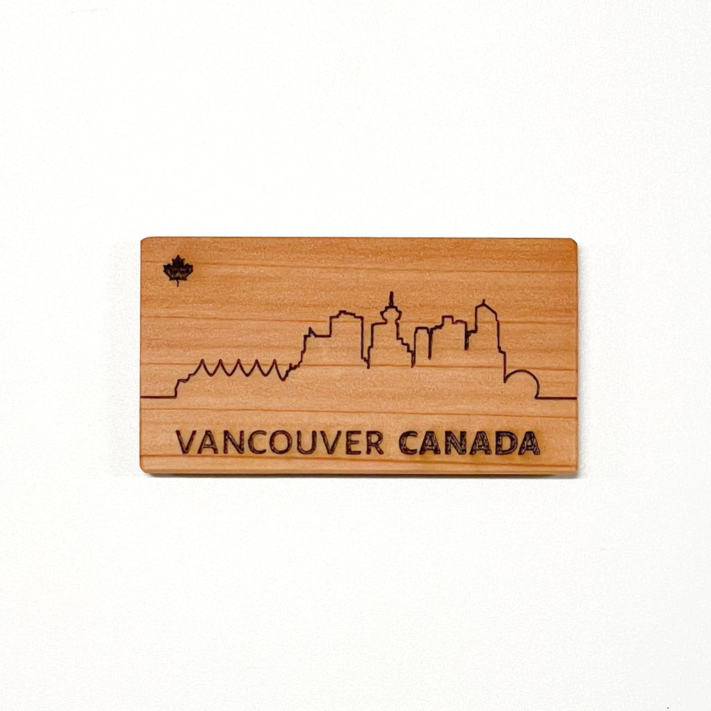Vancouver City Skyline Magnet