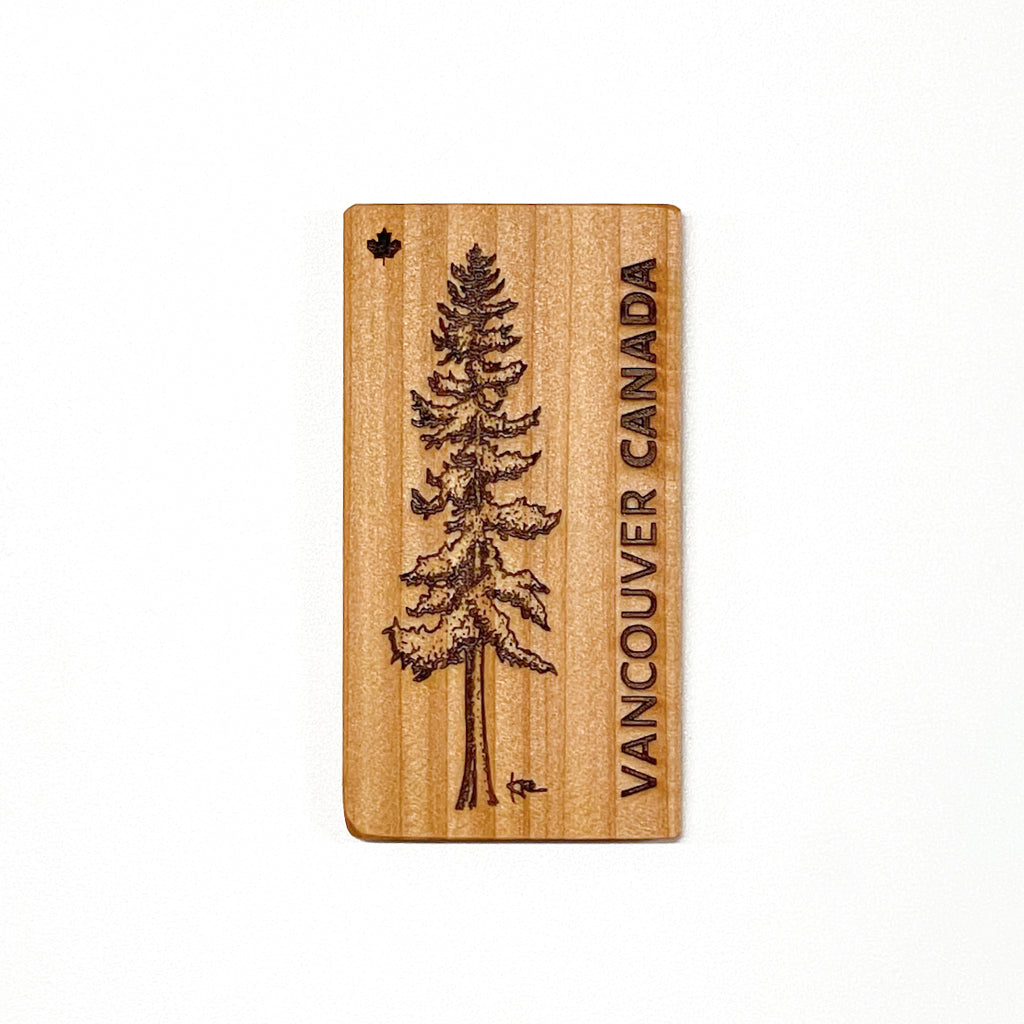 Cedar Tree Magnet
