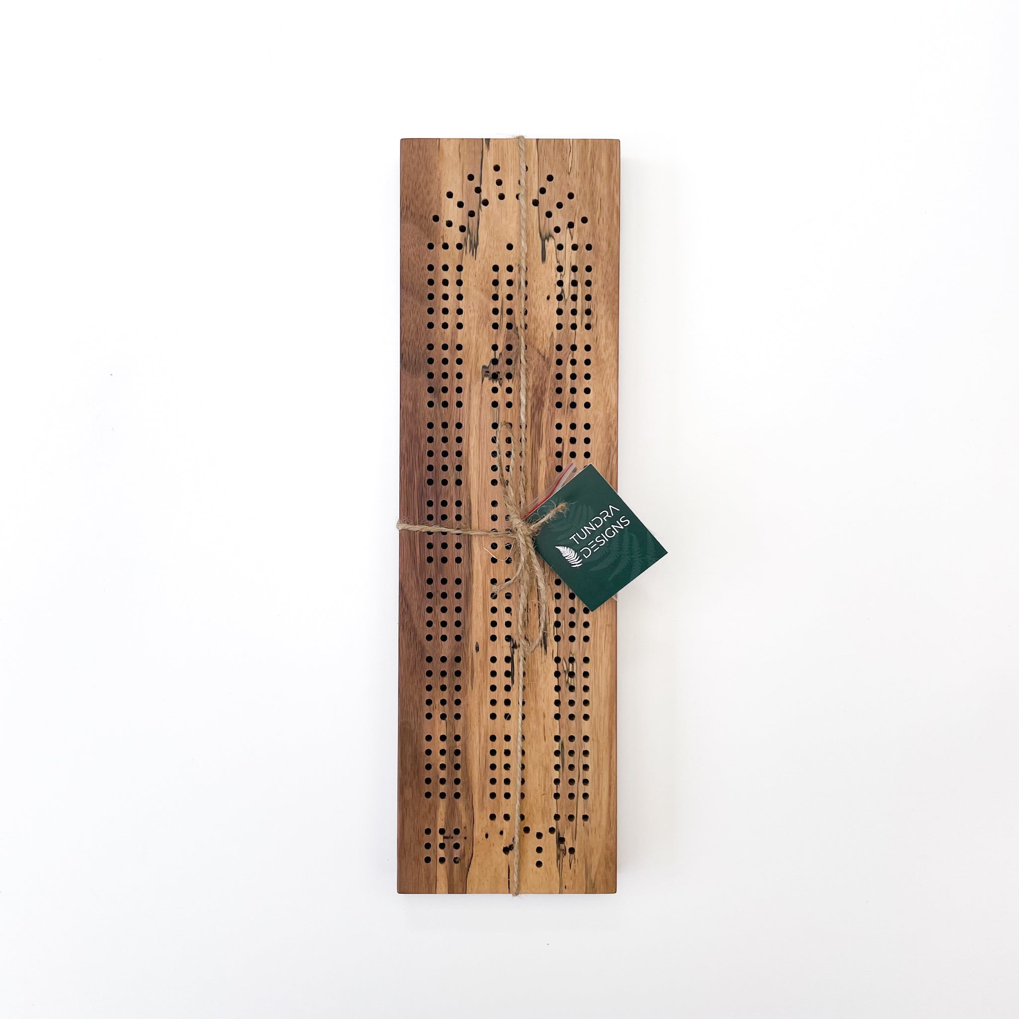 Spalted Walnut Cribbage Board