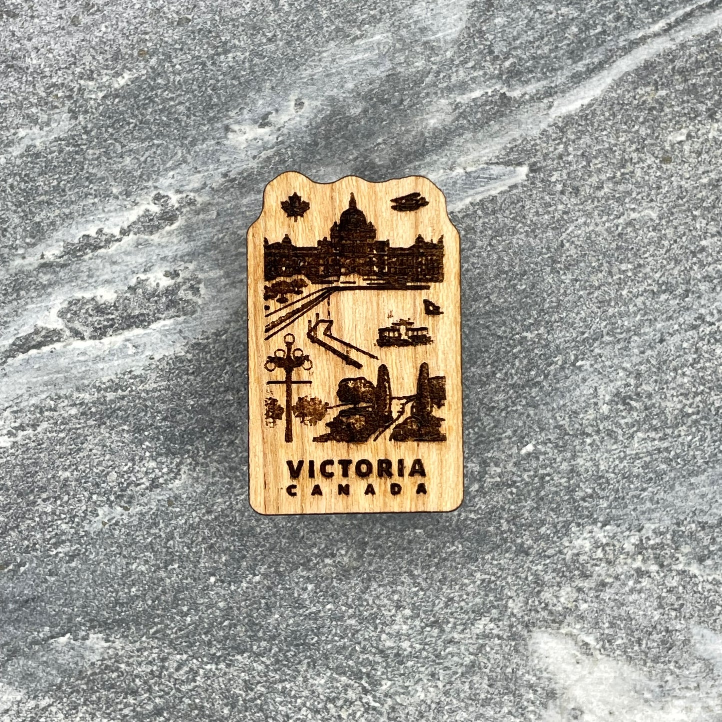 Victoria Landmarks Pin