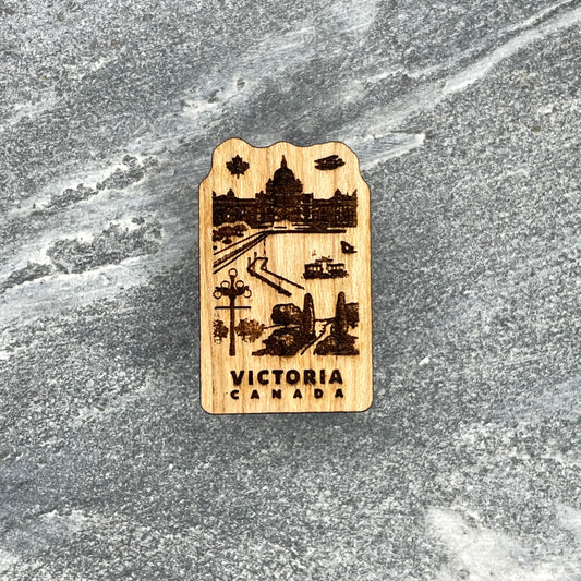 Victoria Landmarks Pin