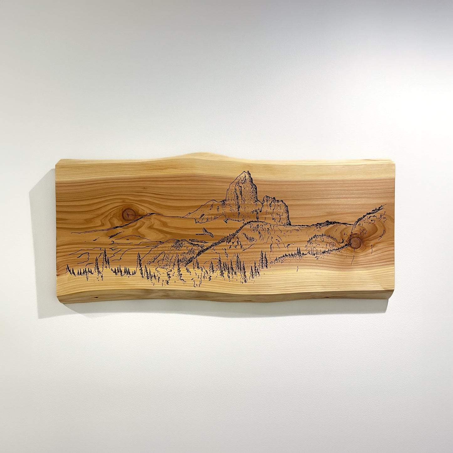 Black Tusk Live Edge Wall Art