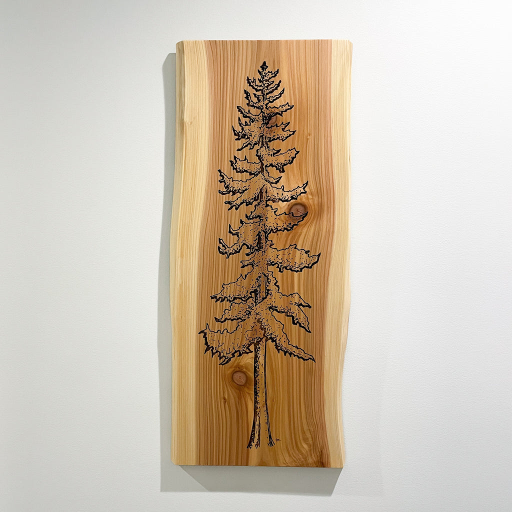 Cedar Tree Wall Art