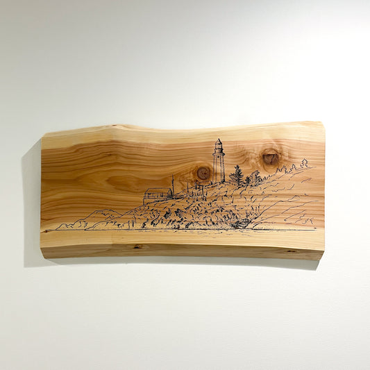 Lighthouse Park Live Edge Wall Art