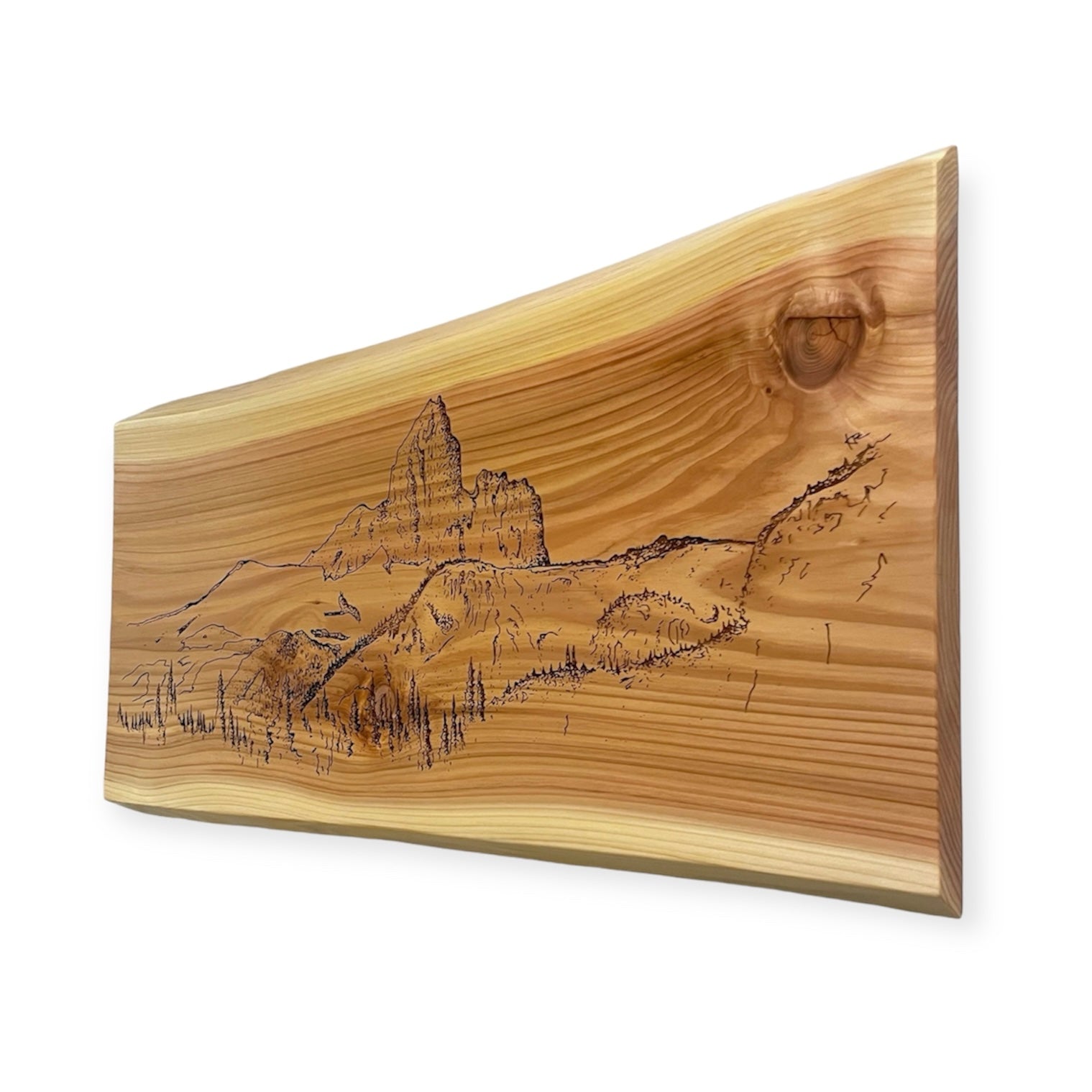 Black Tusk Cedar Wall Art, Whistler
