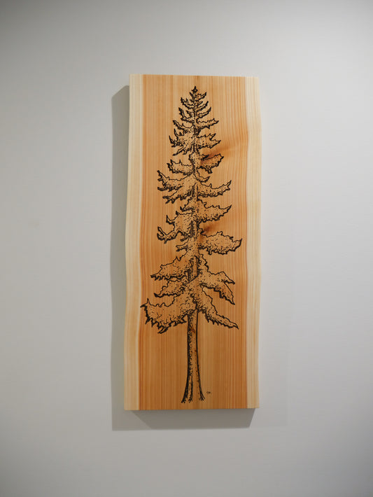 Cedar Tree Wall Art