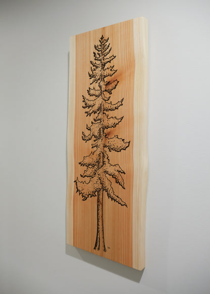 Cedar Tree Wall Art