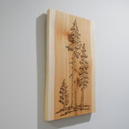 3 Hemlock Trees Wall Art