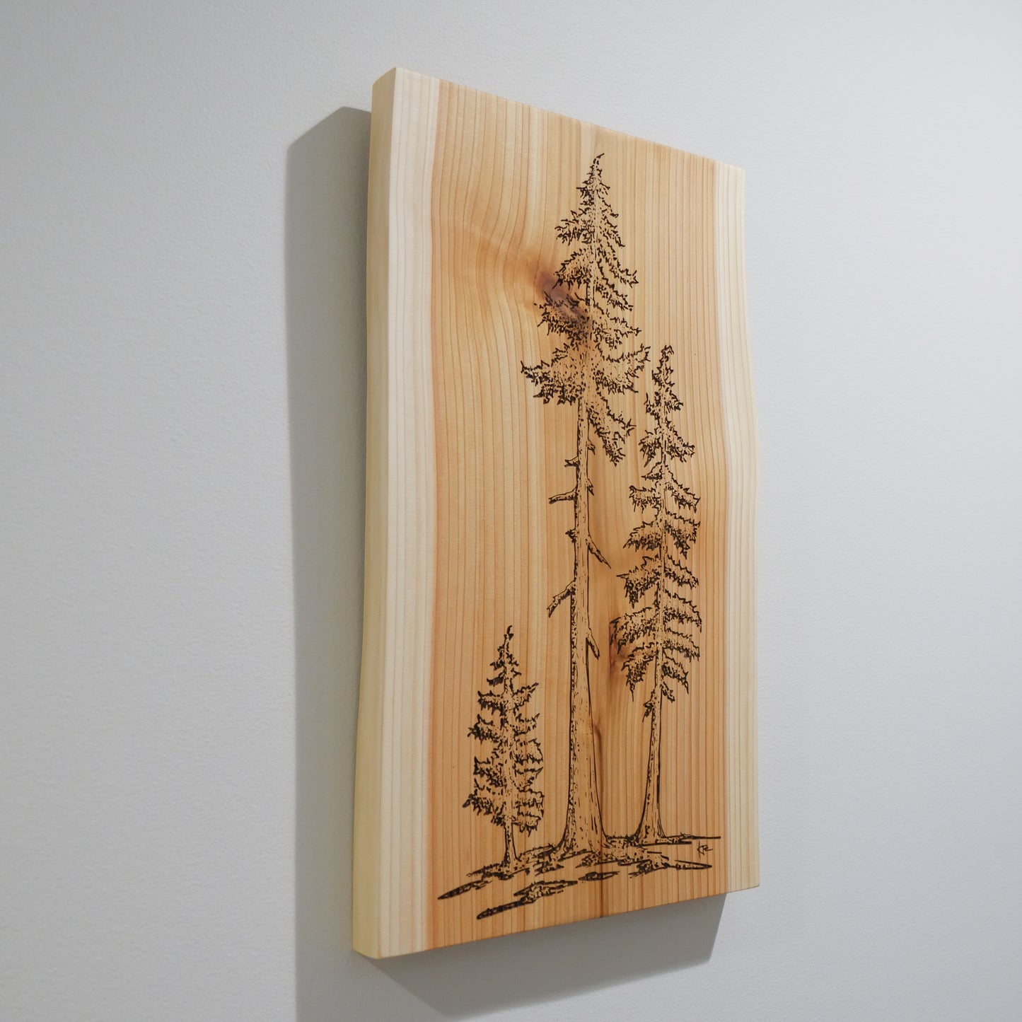 3 Hemlock Trees Wall Art