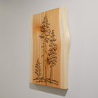 3 Hemlock Trees Wall Art