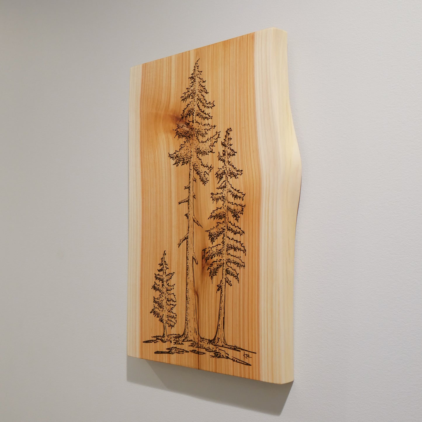 3 Hemlock Trees Wall Art