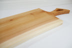 Live Edge Cedar Charcuterie Board with Aviator Handle