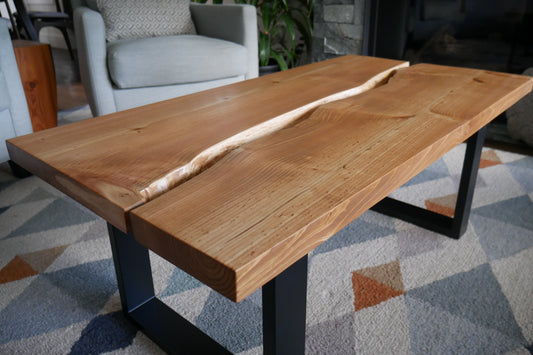 Live Edge Cedar Coffee Table