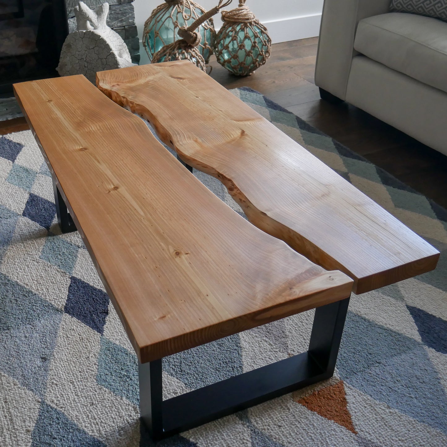 Live Edge Cedar Coffee Table